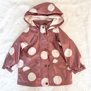 Zara Baby Girl Rubberized Rain Coat
